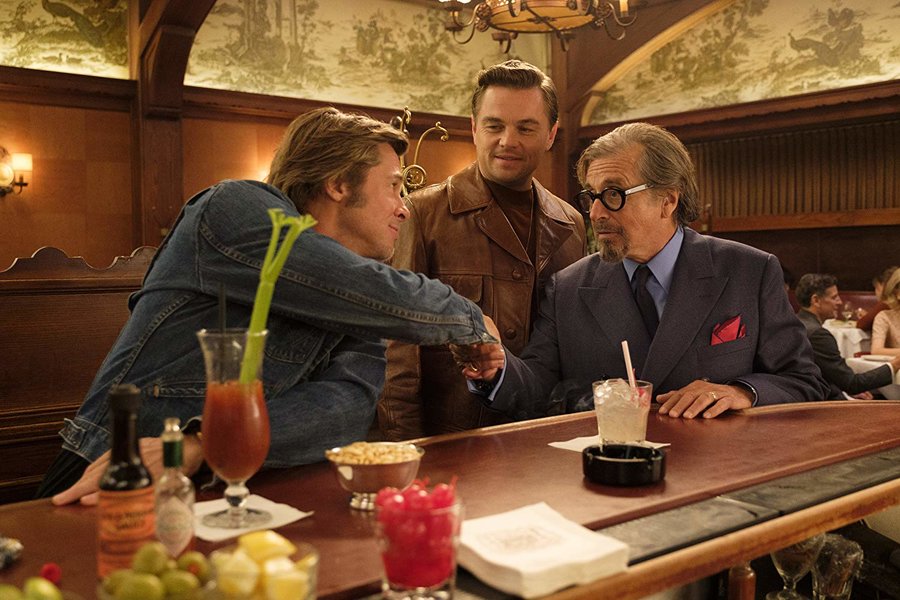 Brad Pitt, Leo DiCaprio e Al Pacino