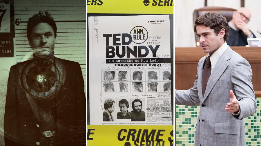 Minissérie, livro e filme sobre Ted Bundy